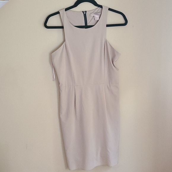F21 beige mini dress - Picture 2 of 4